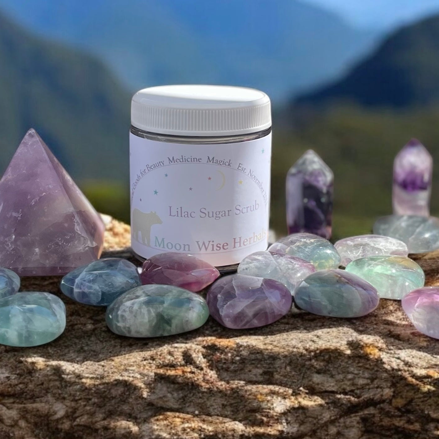 Lilac Sugar Scrub
